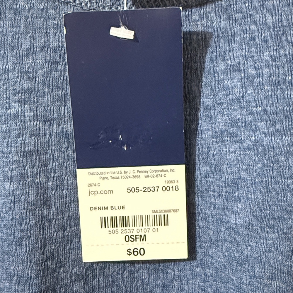 Stafford Blue Knit robe. - Picture 4 of 4